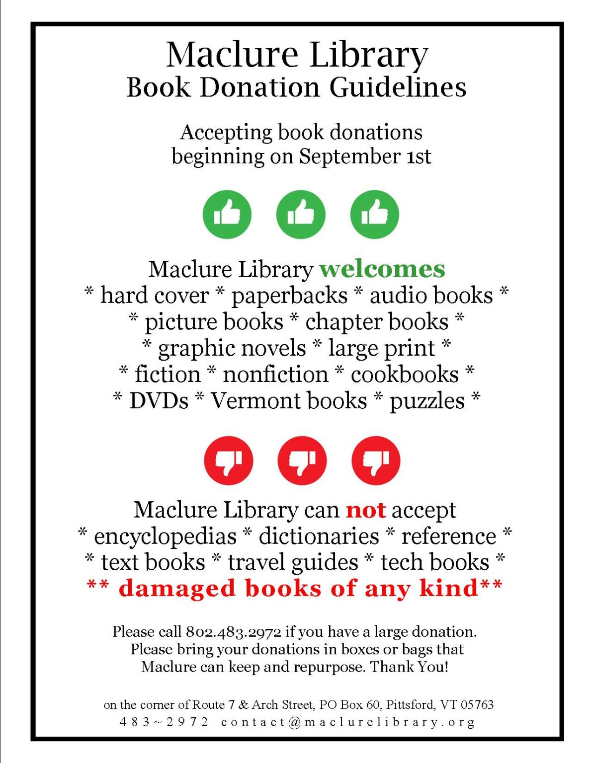 Home Maclure Library